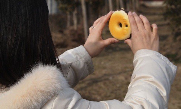 macchina fotografica ciambella: foto hipster macchina fotografica ciambella: foto hipster