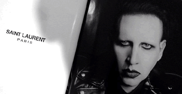 Marilyn Manson, nuovo testimonial Yves Saint Laurent